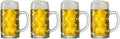 beer mug Oktoberfest - 500 ml - 4 pieces