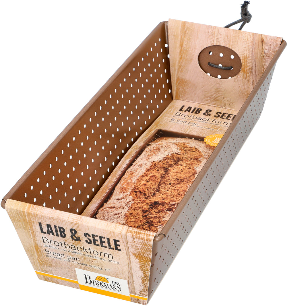 Birkmann Bread baking mold Laib & Seele 30 x 11.5 x 7.5 cm