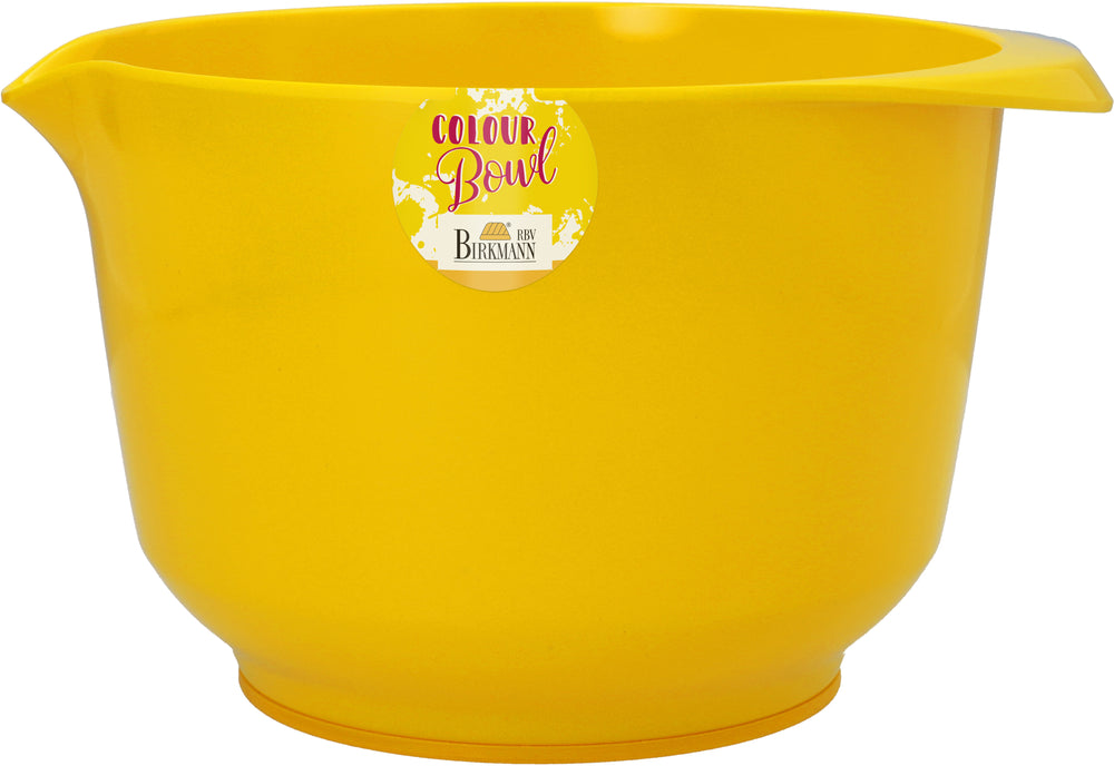 Birkmann Mixing bowl / Baking bowl Colour Bowls Yellow 3 liter