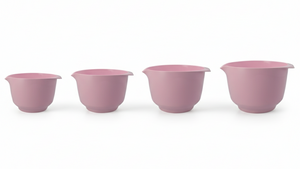 Birkmann Mixing Bowls / Baking Bowls Colour bowls set 4-Piece - 1.5, 2, 3 and 4 Liters - Silk Rose