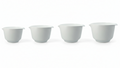 Birkmann Mixing Bowls / Baking Bowls Colour bowls set 4-Piece - 1.5, 2, 3 and 4 Liters - White