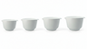 Birkmann Mixing Bowls / Baking Bowls Colour bowls set 4-Piece - 1.5, 2, 3 and 4 Liters - White