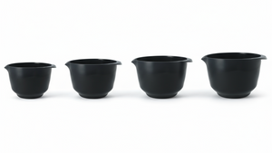 Birkmann Mixing Bowls / Batter Bowls Colour bowls set 4-Piece - 1.5, 2, 3 and 4 Liters - Cool Grey