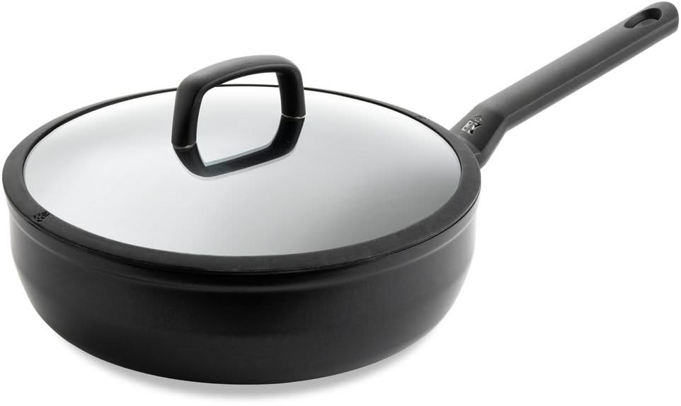 BK sauté pan - Sauté pan - with lid - Easy Induction - ø 28 cm / 4.6 liters -. Ceramic non-stick coating