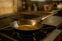 Blackwell Frying Pan Plate Steel - Lyonnaiser Pan - ø 28 cm - without non-stick coating