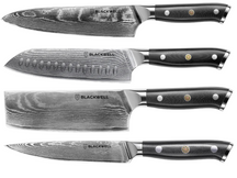 Blackwell Knife Set Damascus - Japanese style - 67 layers damask steel - VG10 - 4-piece