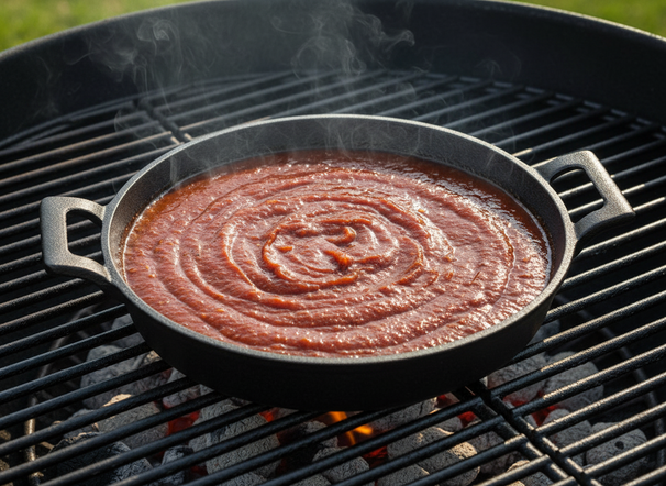 Cast Iron Oven dish - cast iron - ø 20 cm - without non-stick coating