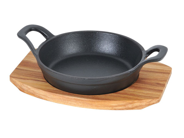 Blackwell Cast Iron Oven dish / Serving pan - cast iron - ø 15 cm - without non-stick coating