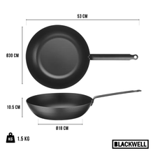 Blackwell Wok Carbon Steel ø 30 cm - without non-stick coating
