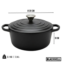 Blackwell Casserole Cast Iron ø 20 cm 