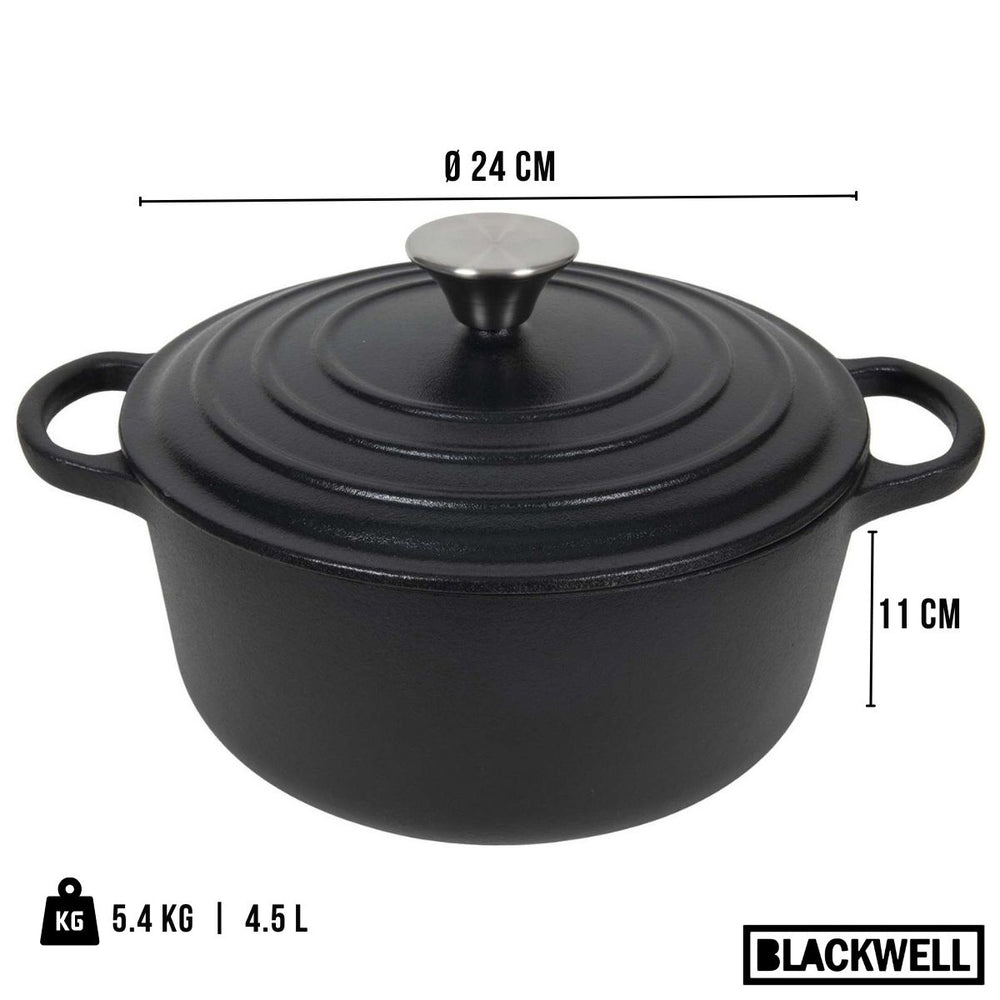 Cookinglife Casserole Cast Iron ø 24 cm