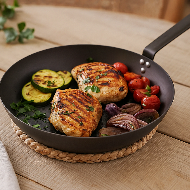 Blackwell Frying Pan Carbon Steel ø 28 cm - without non-stick coating