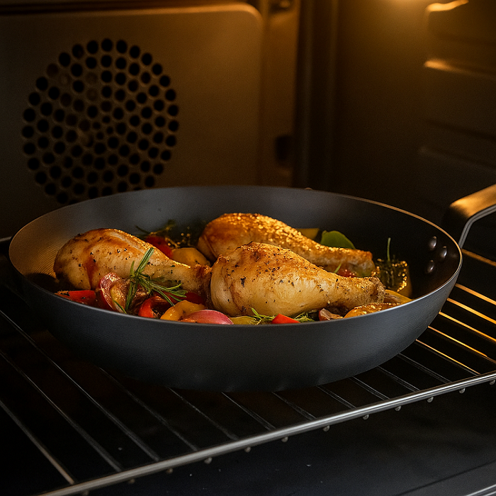 Blackwell Frying Pan Carbon Steel ø 30 cm - without non-stick coating