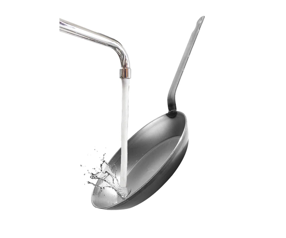 Blackwell Frying Pan Plate Steel - Lyonnaiser Pan - ø 32 cm - without non-stick coating