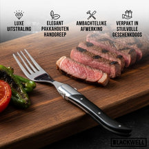 Blackwell Steak Forks Laguiole - Pakkawood - 6 pieces