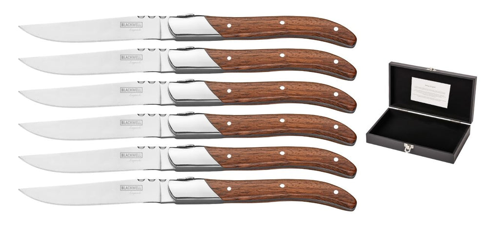Blackwell Steak Knives Laguiole - Rosewood - 6 pieces