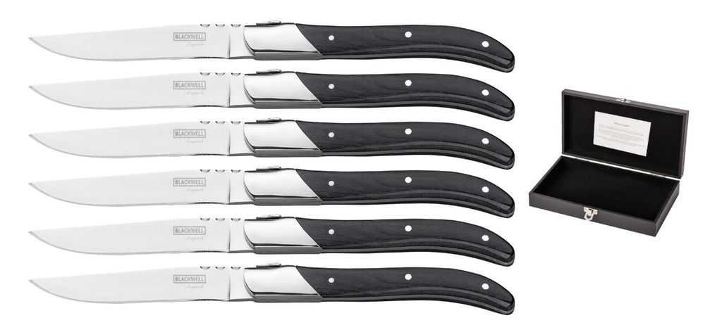 Blackwell Steak Knives Laguiole - Pakkawood - 6 pieces