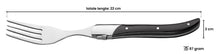Blackwell Steak Forks Laguiole - Pakkawood - 6 pieces