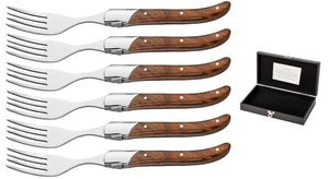 Blackwell Steak Forks Laguiole - Rosewood - 6 pieces