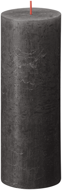 Bolsius Blunt Candle Rustic Stormy Grey - 19 cm / ø 7 cm