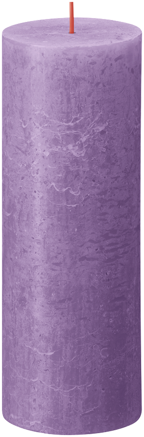 Bolsius Blunt Candle Rustic Vibrant Violet - 19 cm / ø 7 cm