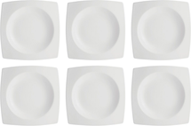 BonBistro Pasta Plate Yong Squito 27 x 27 cm - White - 6 pieces