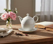 BonBistro Tea for one Teapot Sam - White - 450 ml