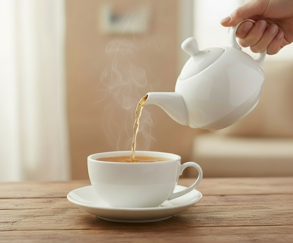 BonBistro Tea for one Teapot Sam - White - 450 ml