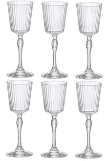 Bormioli Rocco Liqueur glasses America 20's 80 ml - 6 pieces