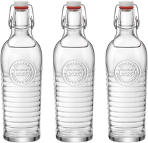 Bormioli Rocco Beaker bottles / Weck bottles Officina 1825 - Transparent - 1.2 liters - 3 pieces