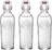 Bormioli Rocco Beaker bottles / Weck bottles Officina 1825 - Transparent - 1.2 liters - 3 pieces