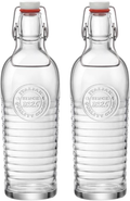 Bormioli Rocco Beaker bottles / Weck bottles Officina 1825 - Transparent - 1.2 liters - 2 pieces