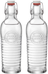 Bormioli Rocco Beaker bottles / Weck bottles Officina 1825 - Transparent - 1.2 liters - 2 pieces