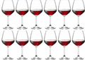 Bormioli Rocco Red Wine Glasses Restaurant - 525 ml - 12 pieces