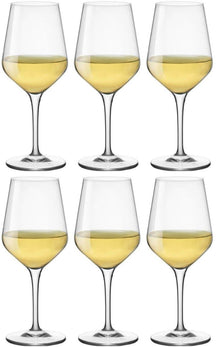 Bormioli Rocco White Wine Glasses Electra - 440 ml - 6 pieces