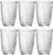 Bormioli Rocco Long drink glasses Beverage glasses Line - 390 ml - 6 pieces