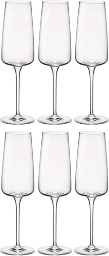 Bormioli Rocco Champagne glasses - Flutes - Nexo - 240 ml - 6 pieces