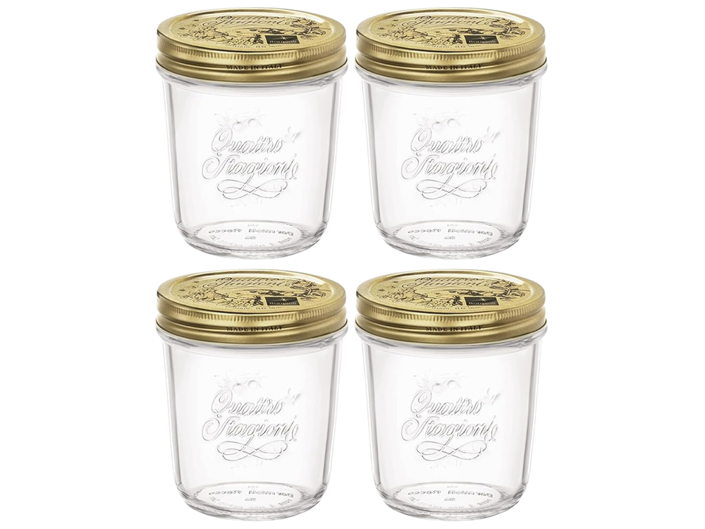 Bormioli Rocco Weck jar Quattro Stagioni - ø 9 cm / 320 ml - 4 pieces