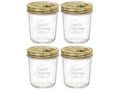 Bormioli Rocco Weck jar Quattro Stagioni - ø 9 cm / 320 ml - 4 pieces