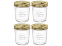 Bormioli Rocco Weck jar Quattro Stagioni - ø 9 cm / 320 ml - 4 pieces