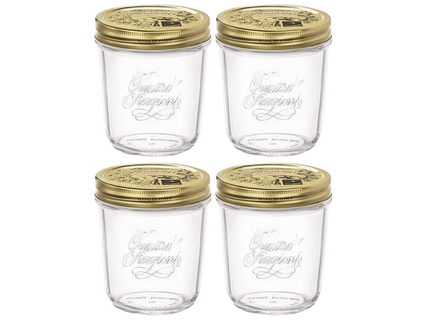 Bormioli Rocco Weck jar Quattro Stagioni - ø 9 cm / 320 ml - 4 pieces