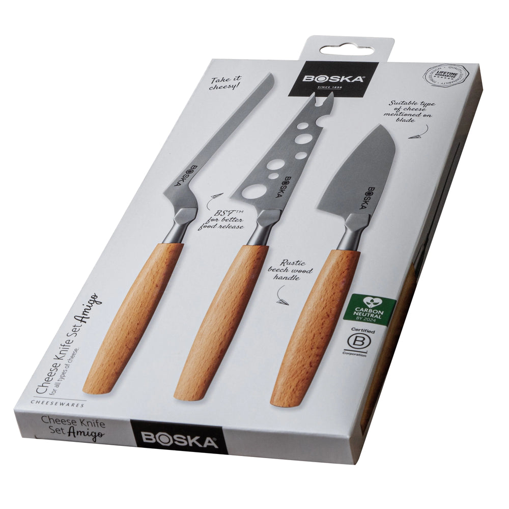 Boska Cheese knife set Amigo - 3 pieces