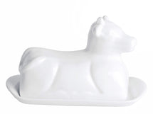 Imperial Kitchen Butter dish Porcelain - Cow - 20 x 12 cm