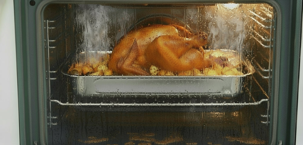 Cookinglife Roasting pan + rack - Stainless steel - 37 x 28 x 5.5 cm