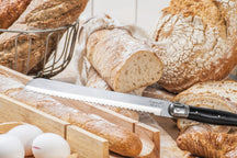 Laguiole Style De Vie Bread Knife Black