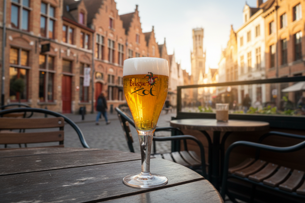 Brugse Zot Beer glass - 330 ml - 6 pieces