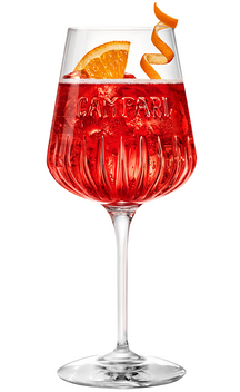Campari Spritz Glasses 450 ml - Official Glass - 6 pieces