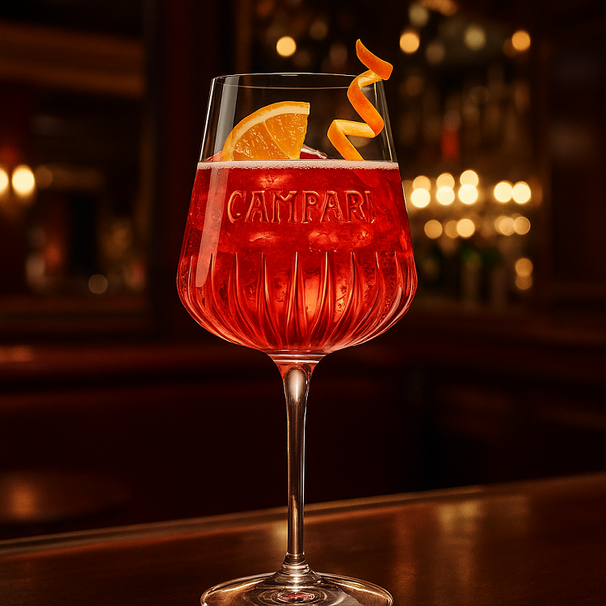 Campari Spritz Glasses 450 ml - Official Glass - 6 pieces