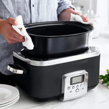 GreenPan Slowcooker - 6.0 liter - Black - Ceramic non-stick coating