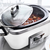 GreenPan Slowcooker - 6.0 liter - Cream - Ceramic non-stick coating